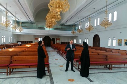 Българският посланик Иван Йорданов се срещна с епископ Грегориос